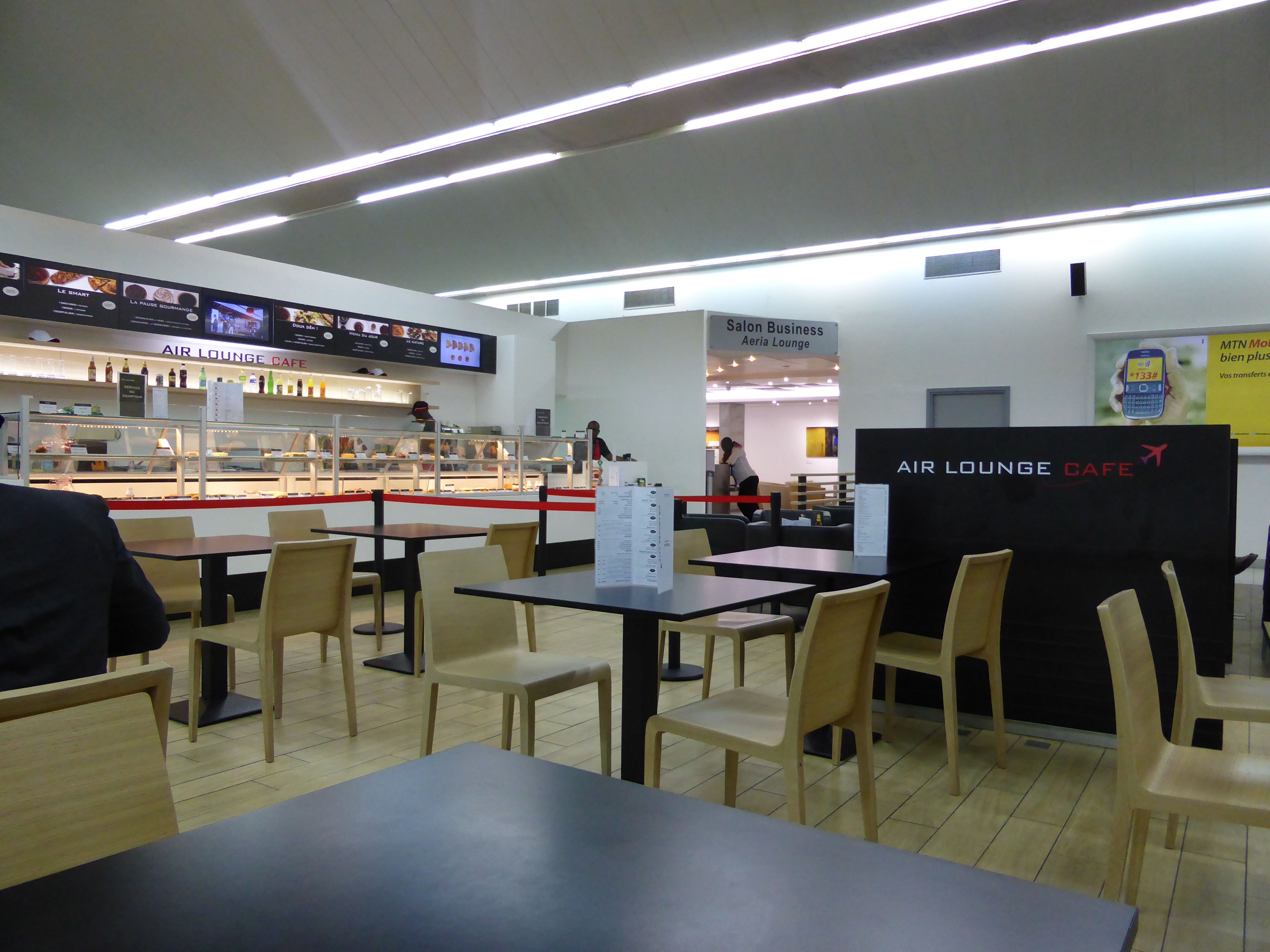 Café du Voyageur at ABJ