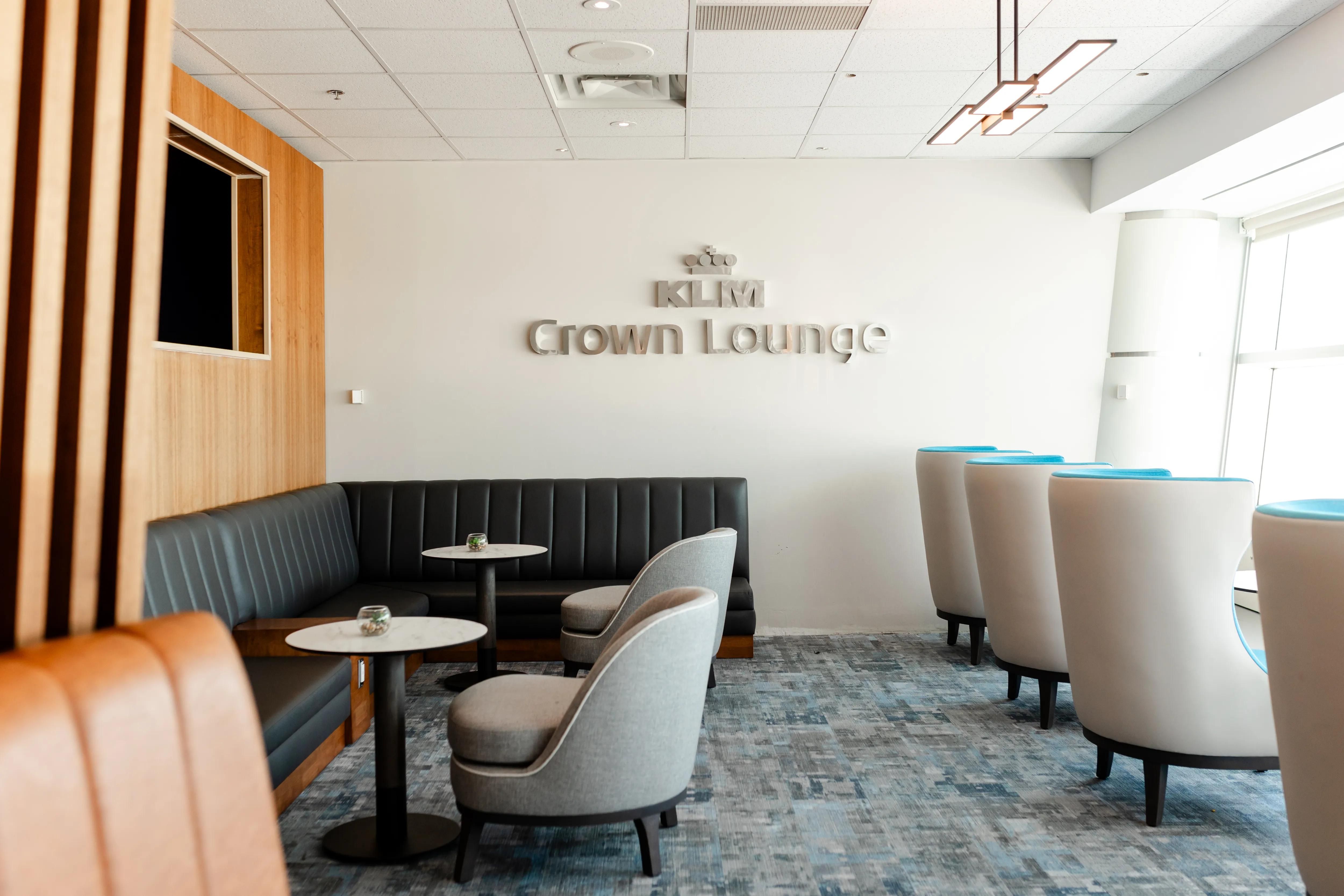 KLM/Air France Crown Lounge at ACC