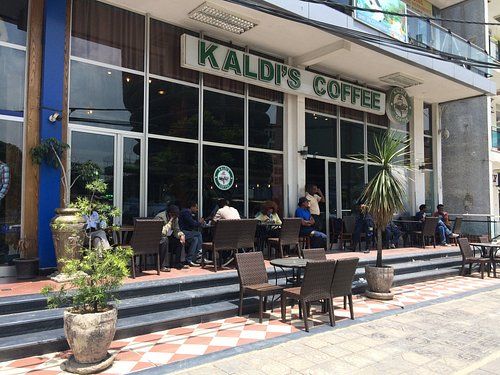 Kaldi's Coffee restaurant at ADD Airport