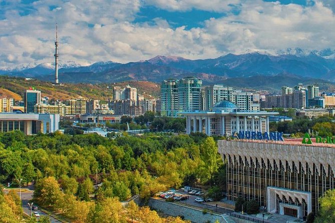 Almaty City Center from ALA