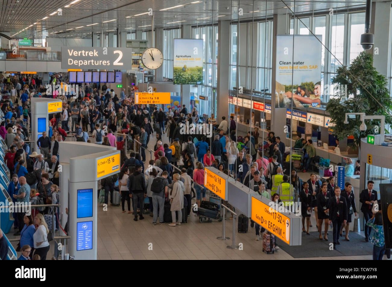AMS Departure Hall 2