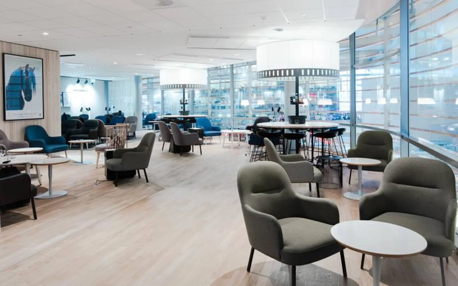 SAS Lounge Relaxation at ARN