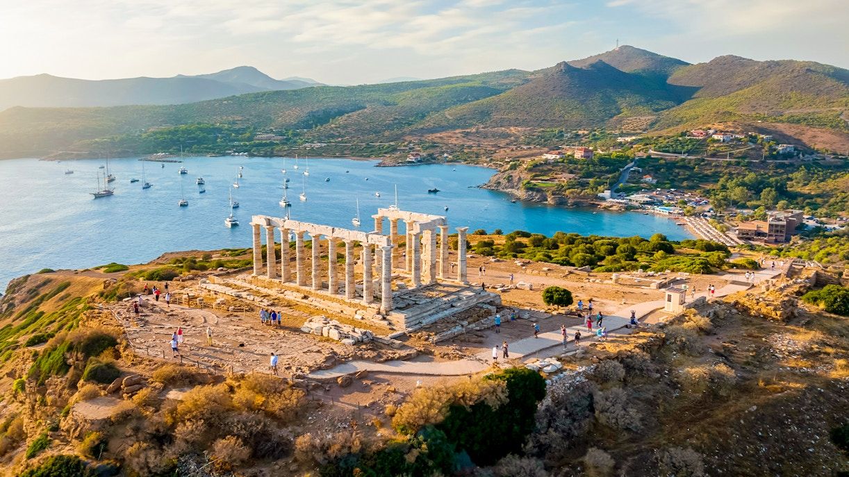 Cape Sounion & Temple of Poseidon at ATH