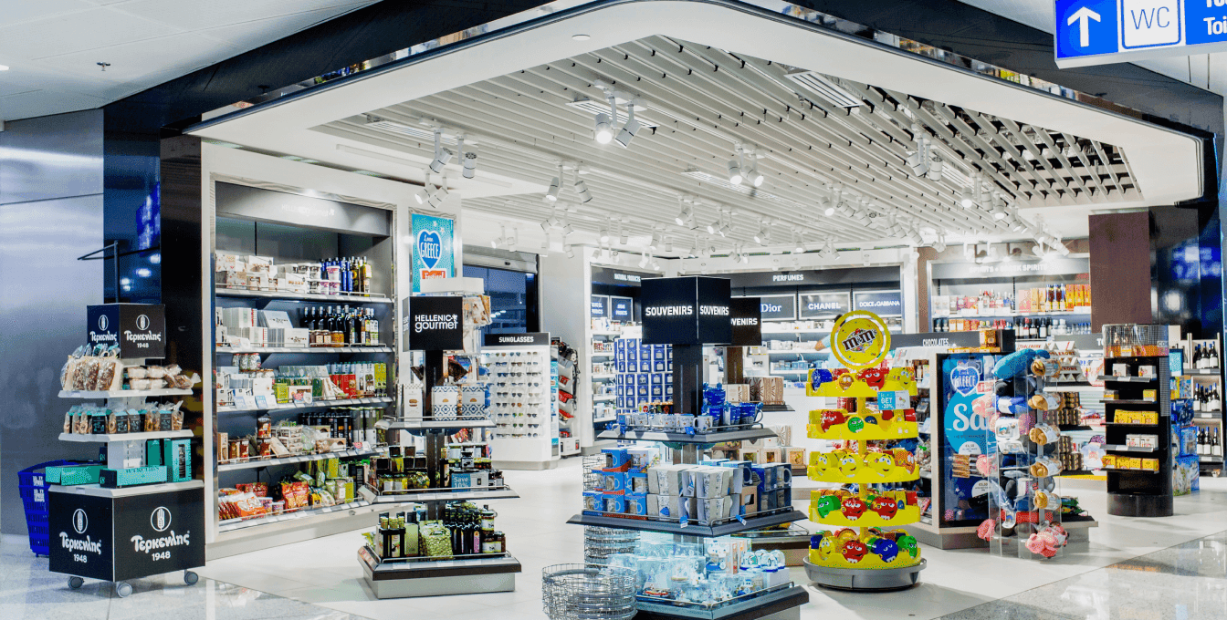 Duty-Free Greek Products Shopping at ATH