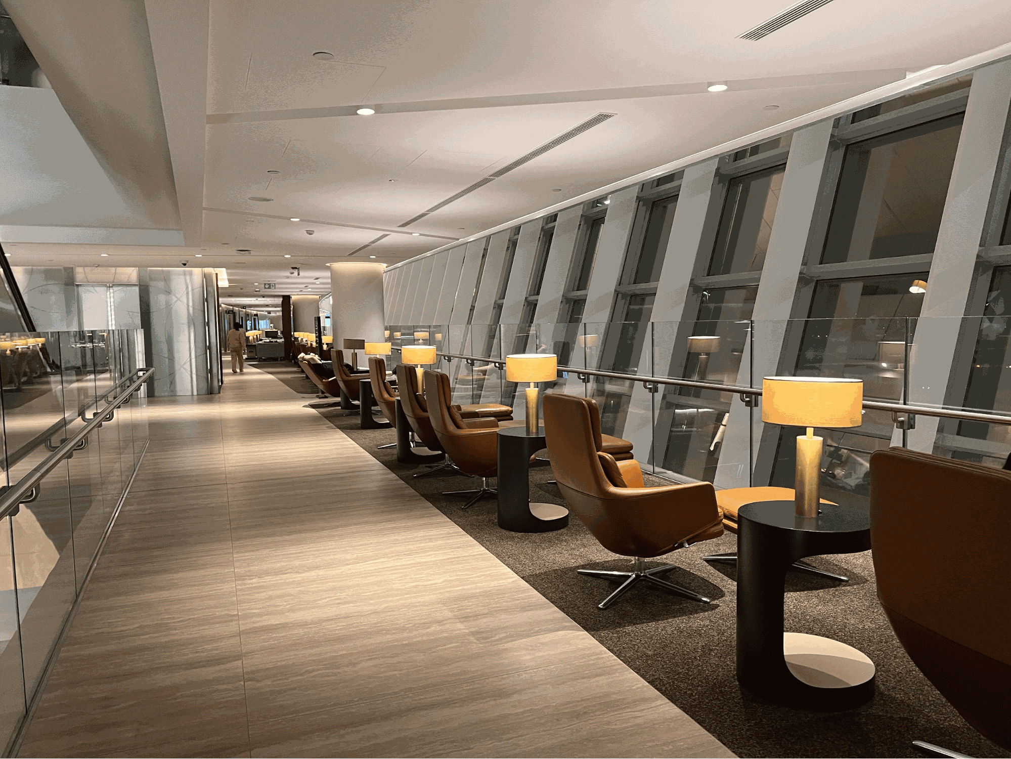 Etihad Business Class Lounge at AUH