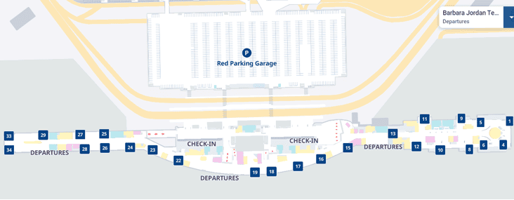 AUS Barbara Jordan Terminal