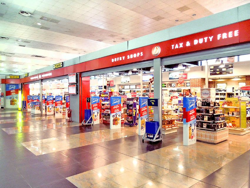 Duty Free Restaurant at BEG