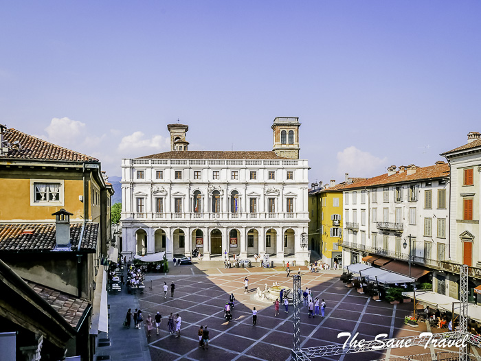 Bergamo City Center from BGY