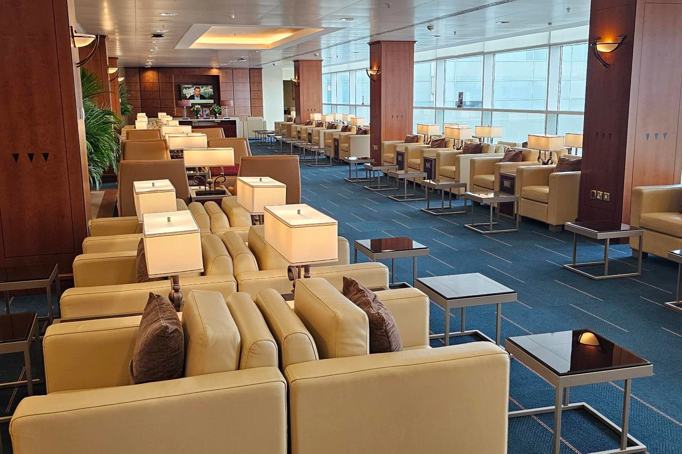 Emirates Lounge at BHX