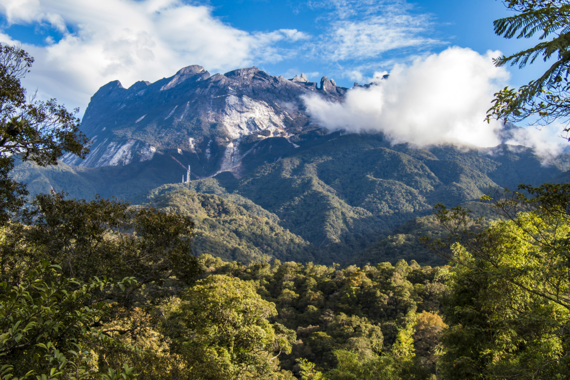 Kinabalu National Park from BKI