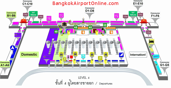 BKK Concourse A (Domestic)