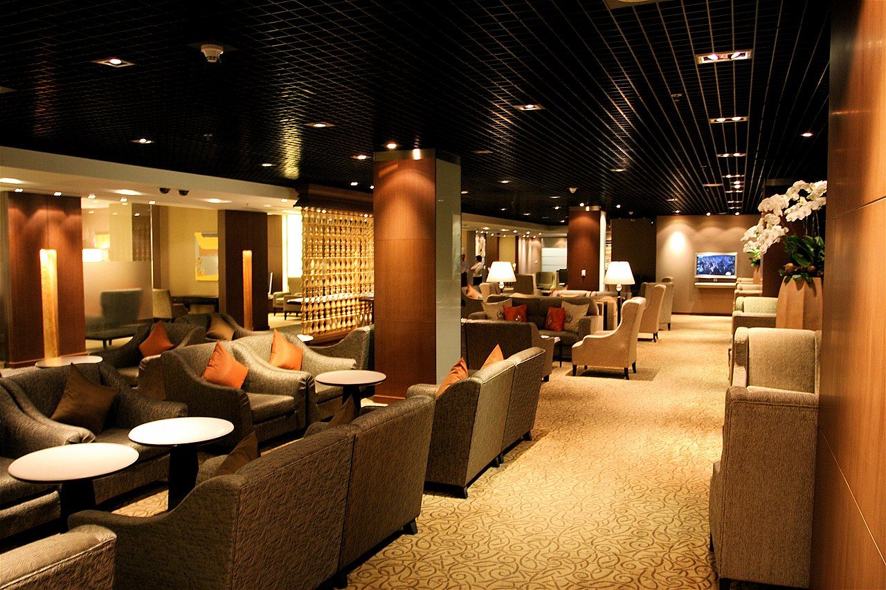 Thai Airways Royal First Lounge at BKK