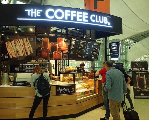The Coffee Club restaurant at BKK Airport