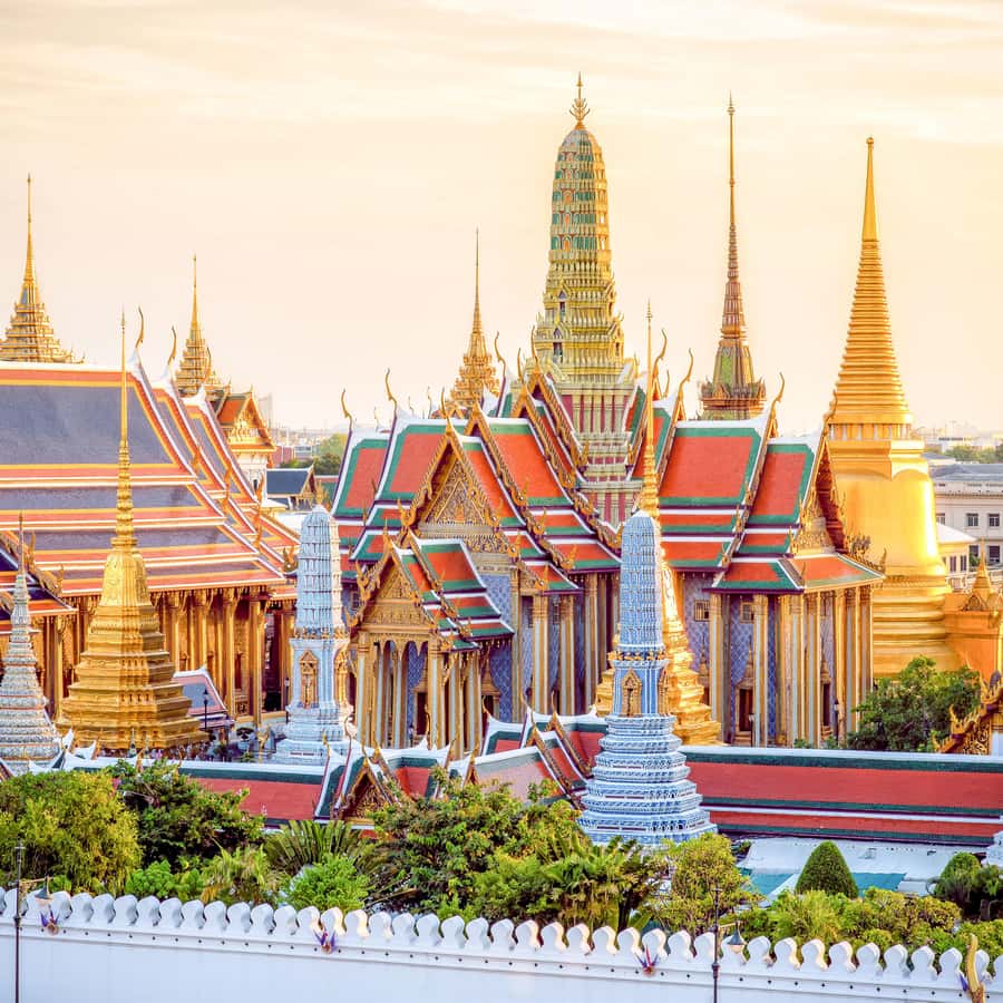 Visit Wat Pho and the Grand Palace at BKK