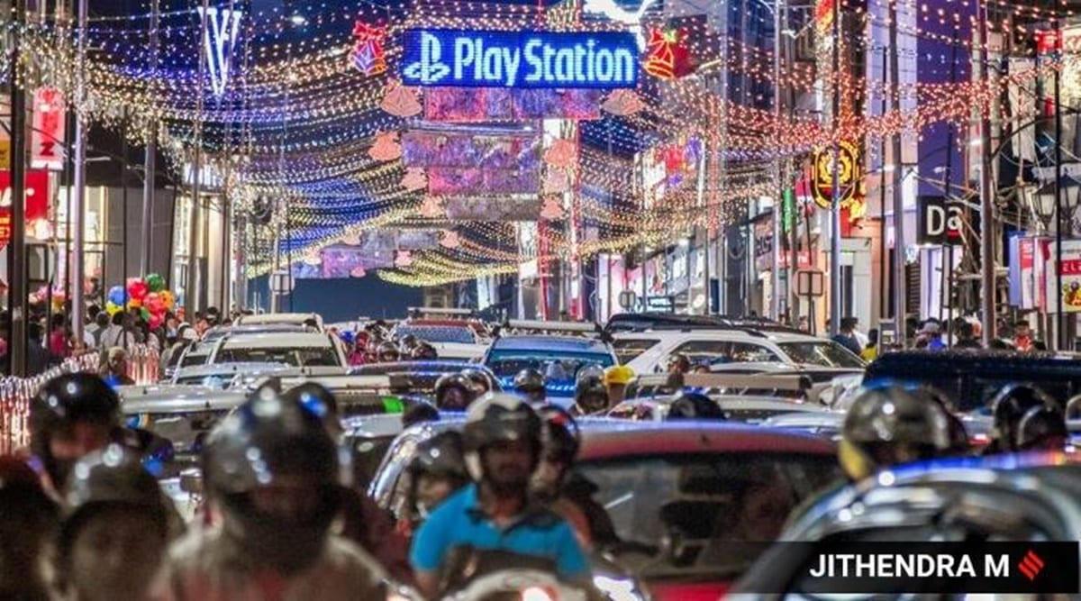 Bangalore City Centre (MG Road) from BLR