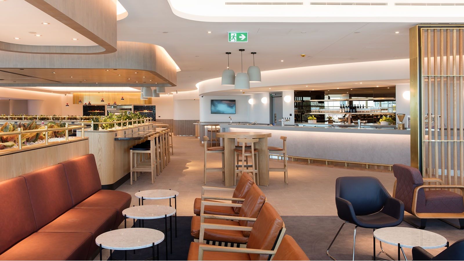 Qantas Domestic Business Lounge at BNE