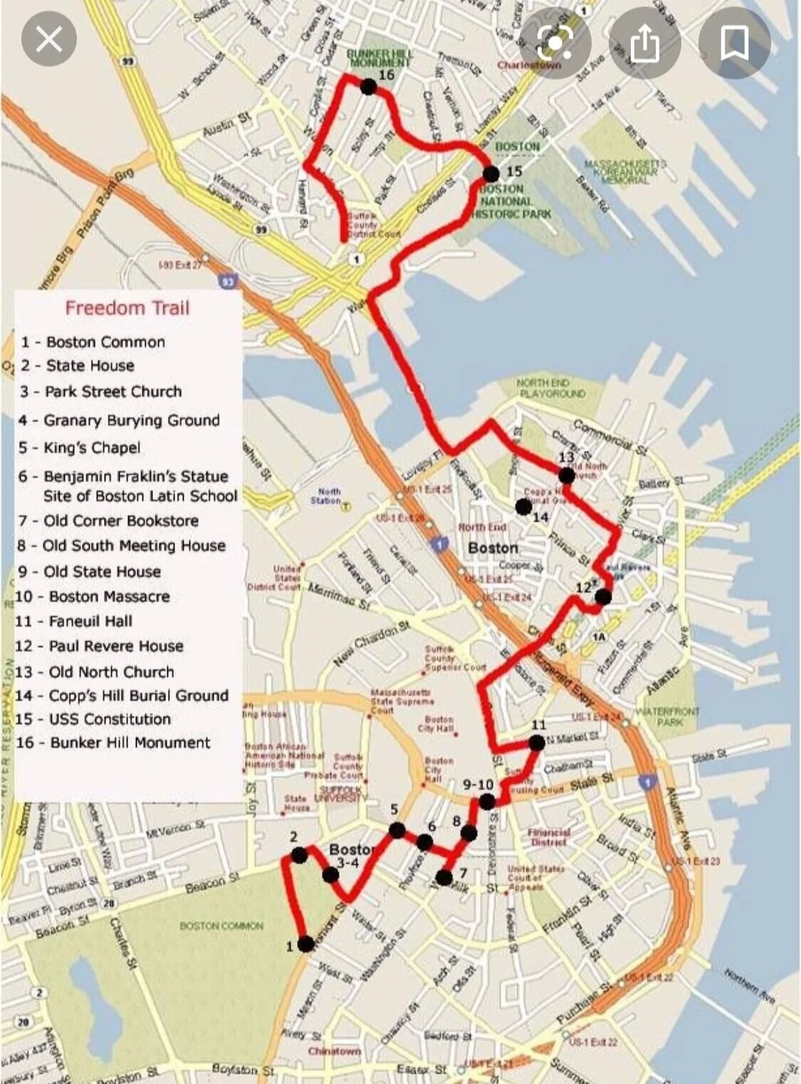 Walk the Freedom Trail at BOS