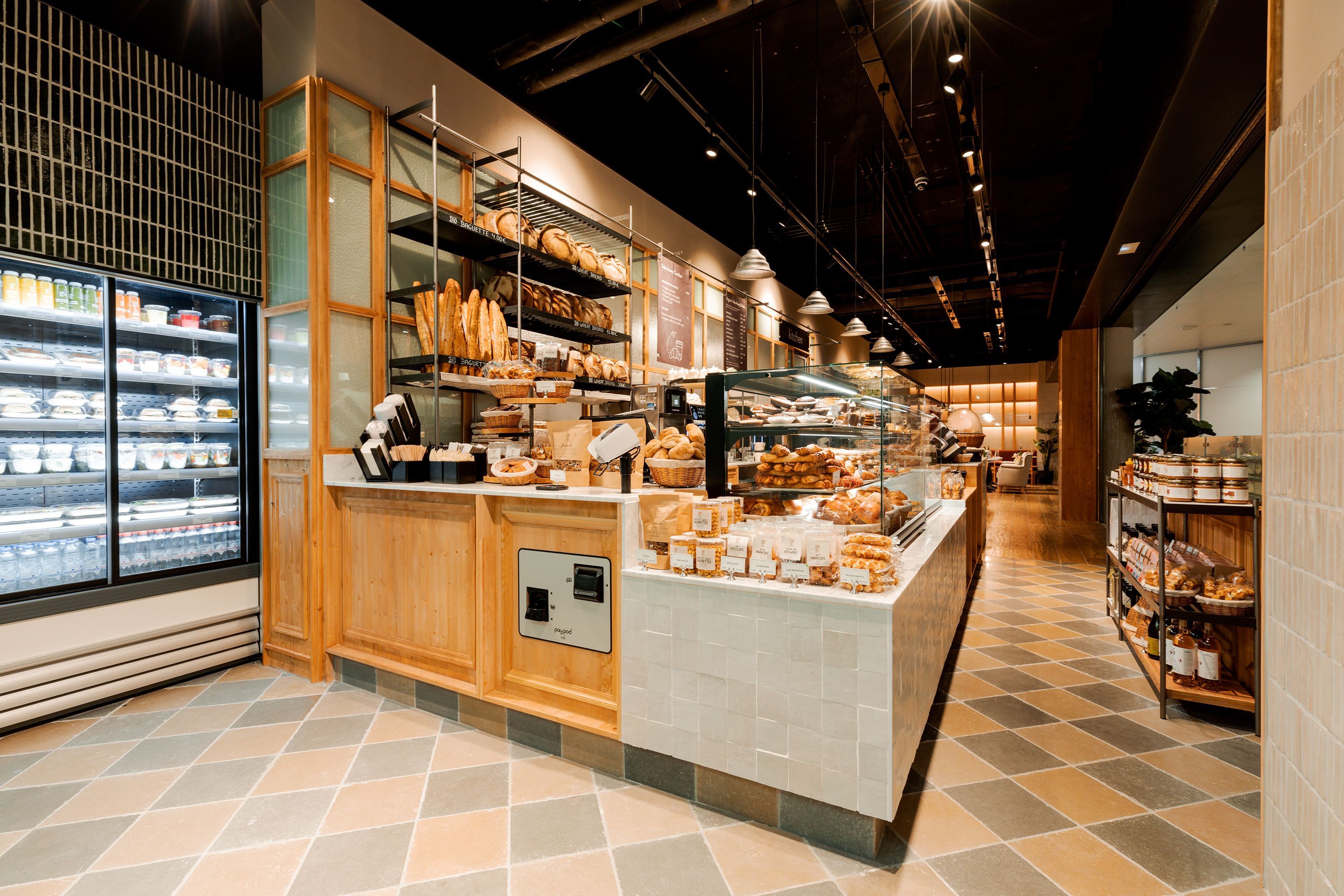 La Place restaurant at BRU Airport