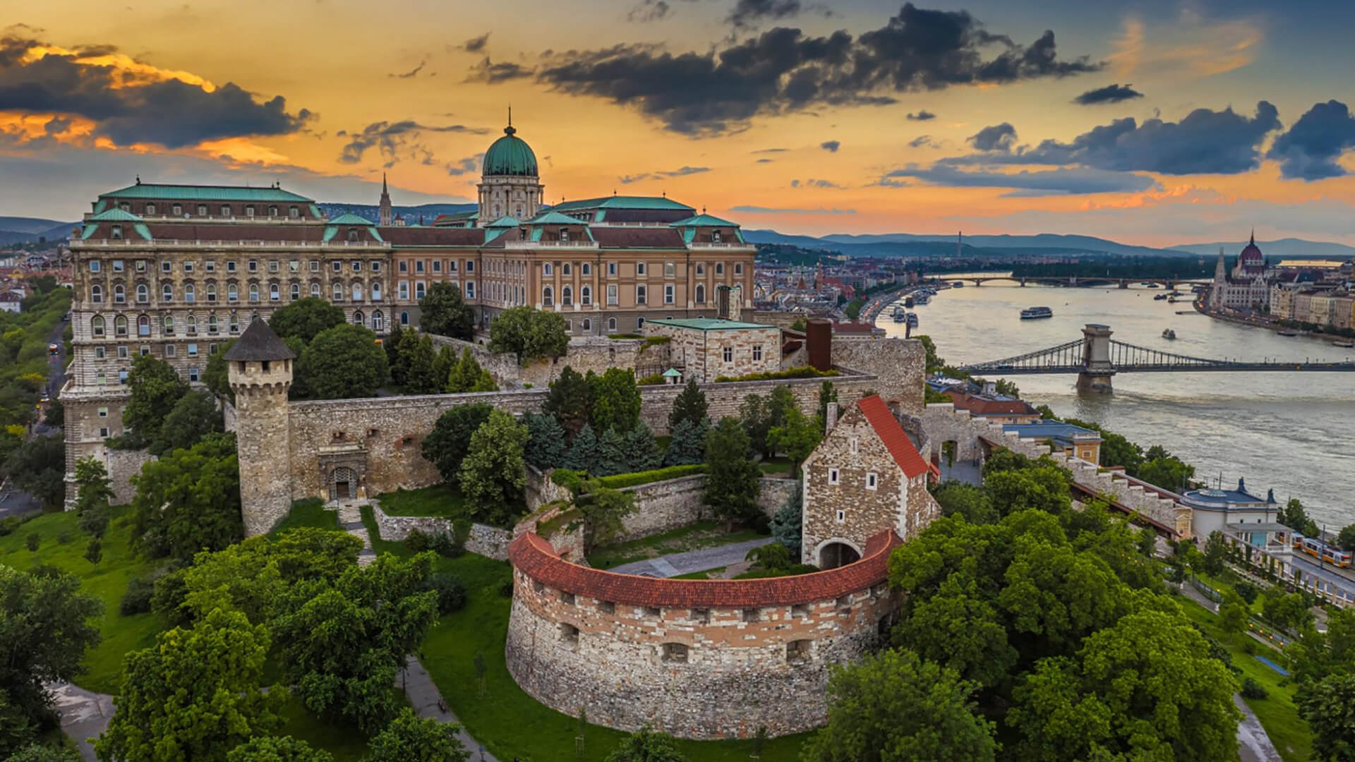 Buda Castle & Castle District from BUD