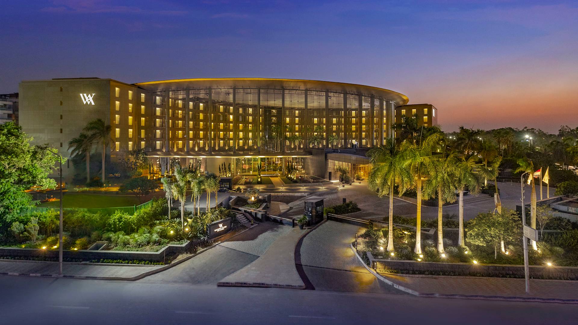 Hilton Cairo Heliopolis Waterfall near CAI