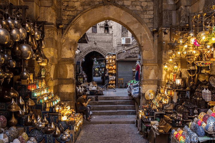 Khan el-Khalili Bazaar at CAI