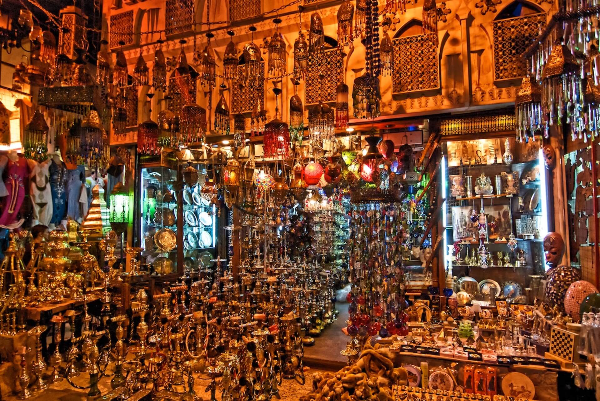 Khan el-Khalili Bazaar (Islamic Cairo) from CAI