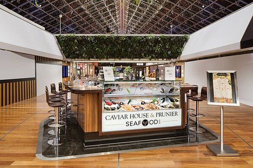 Caviar House & Prunier restaurant at CDG Airport
