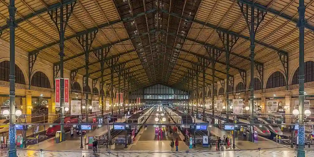 Central Paris (Gare du Nord) from CDG