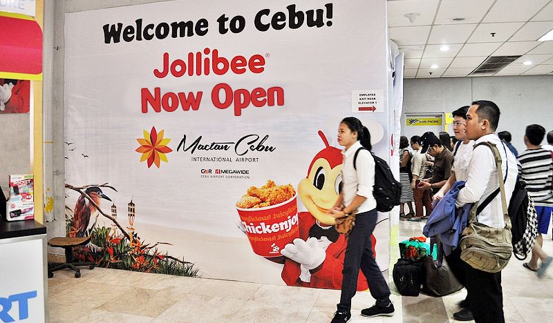 Jollibee restaurant at CEB Airport