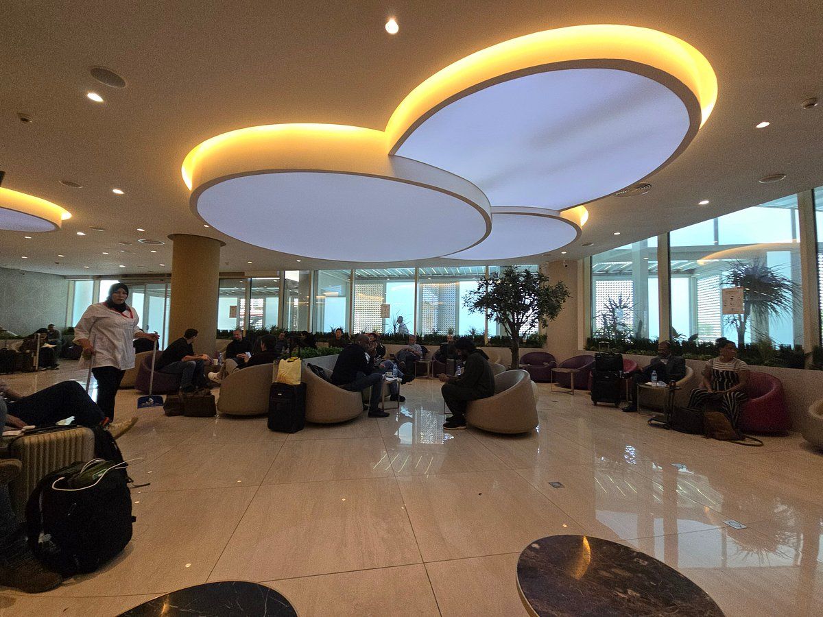 Royal Air Maroc Zenith Lounge at CMN