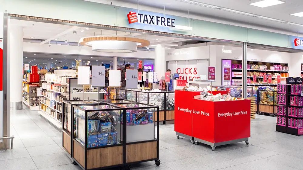 Airport Shopping at Tax Free at CPH