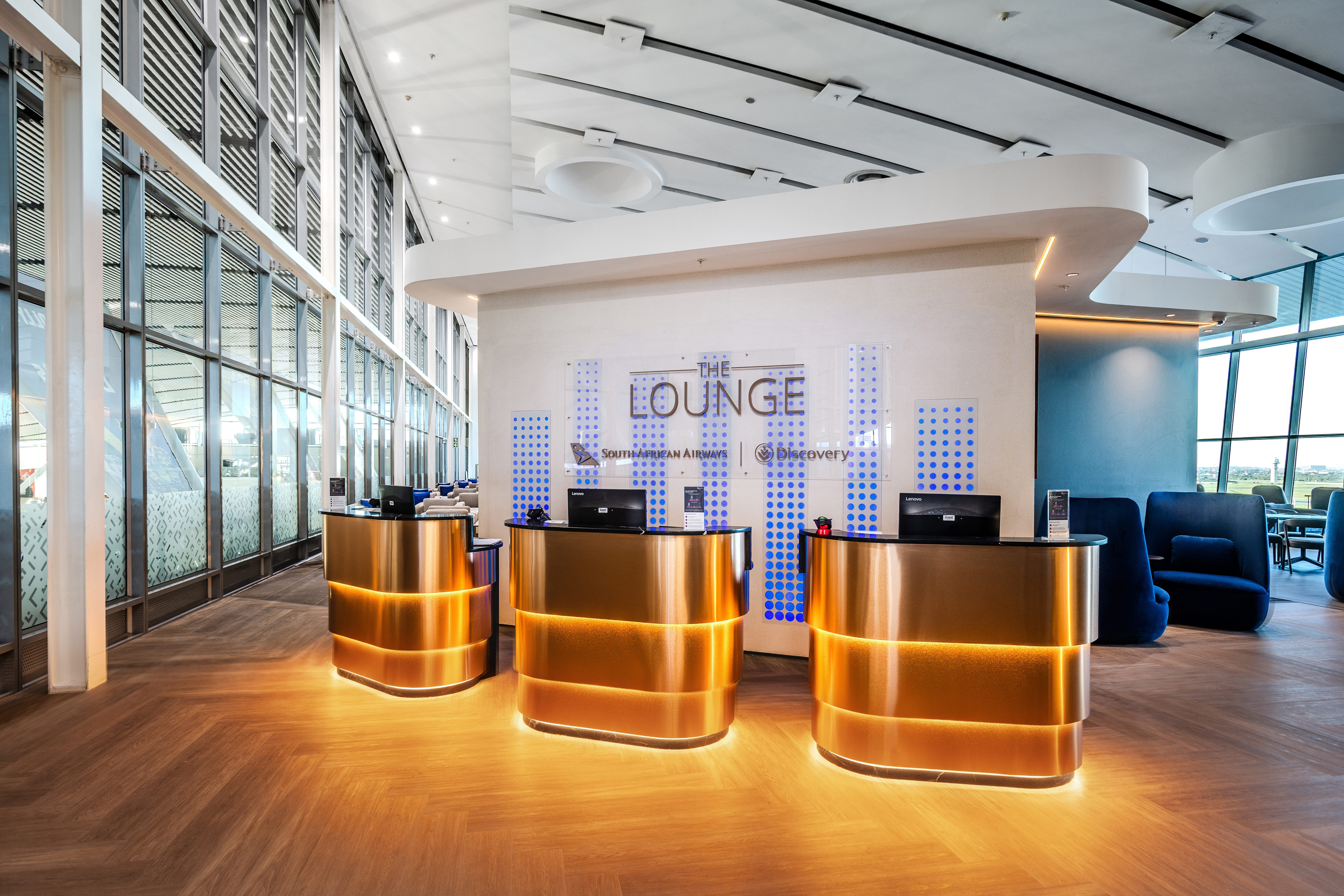 South African Airways Baobab Lounge at CPT