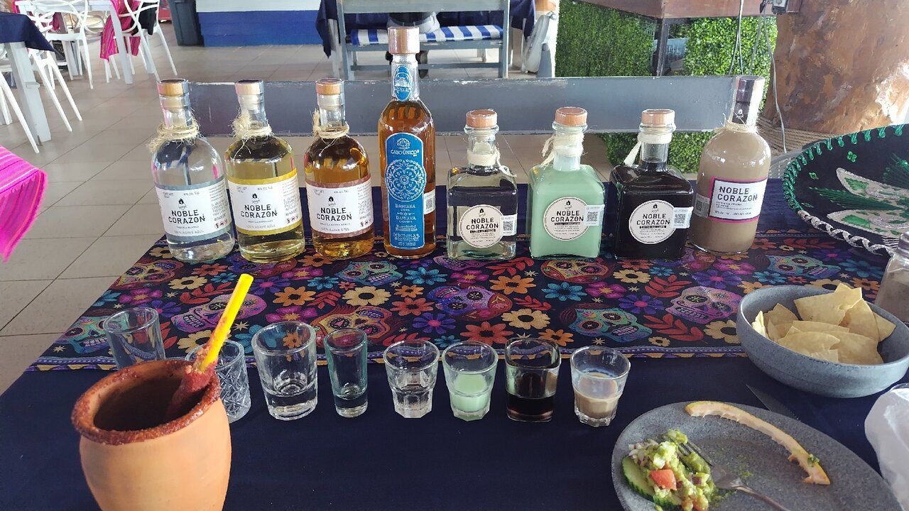 Tequila and Mezcal Tasting at CUN