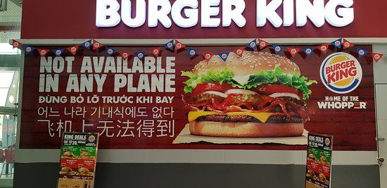 Burger King restaurant at DAD Airport