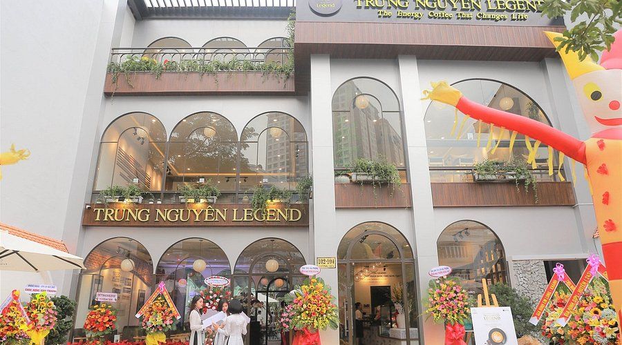 Trung Nguyen Legend Coffee restaurant at DAD Airport