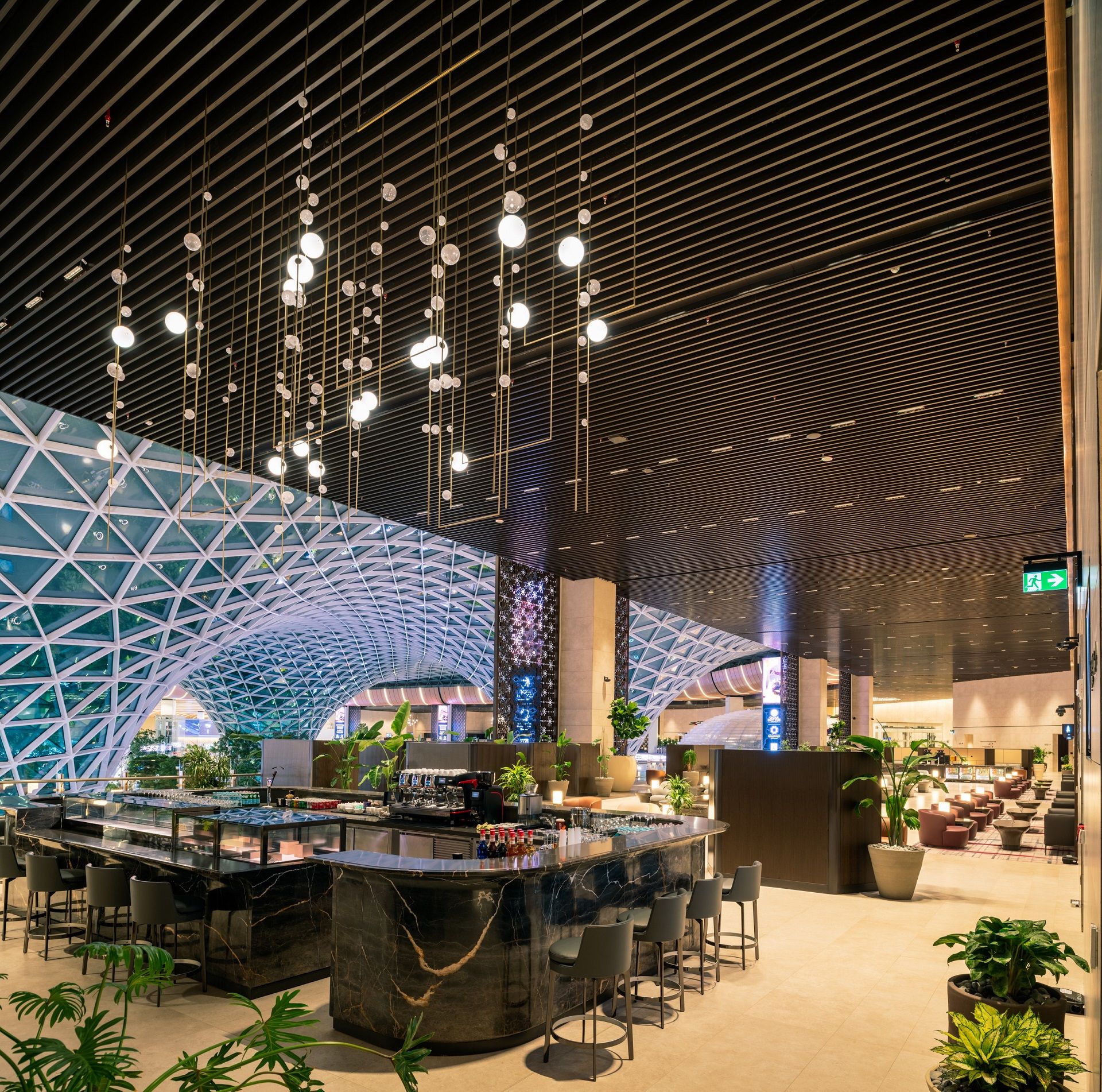 Al Mourjan Business Lounge at DOH