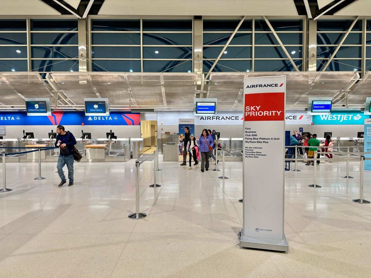 Air France Lounge at DTW