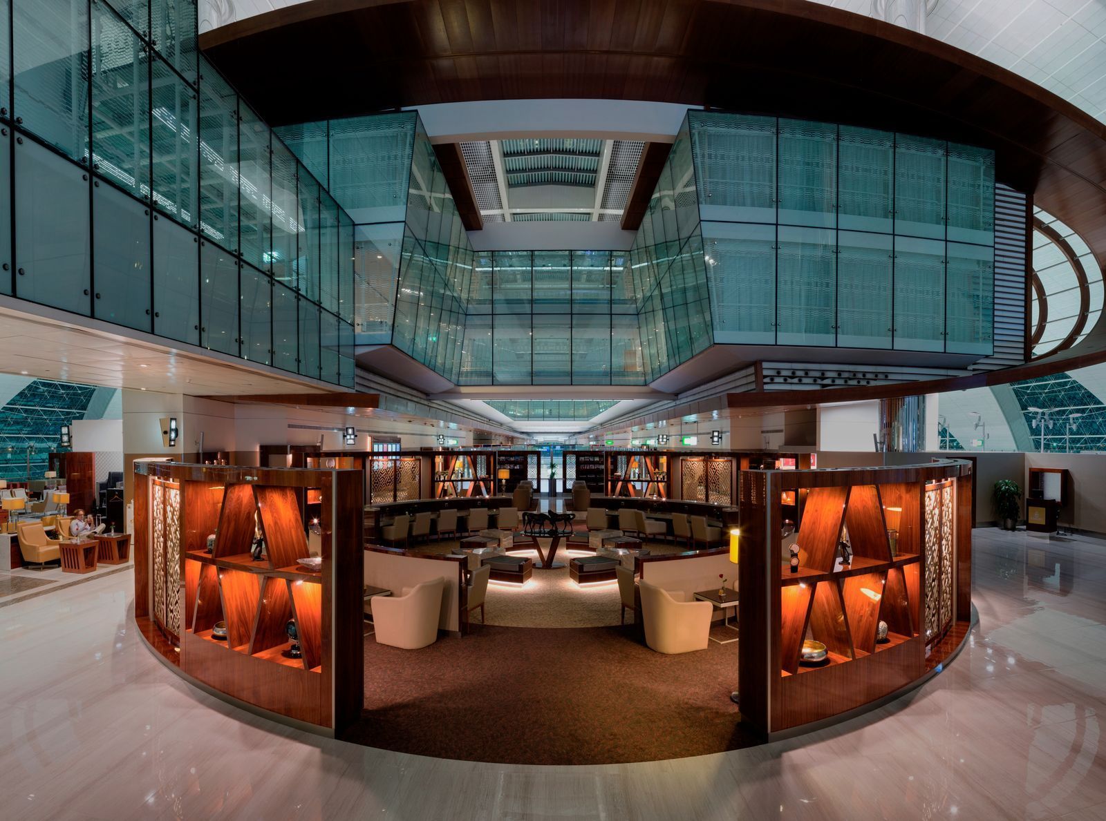 Emirates Skywards Lounge at DXB