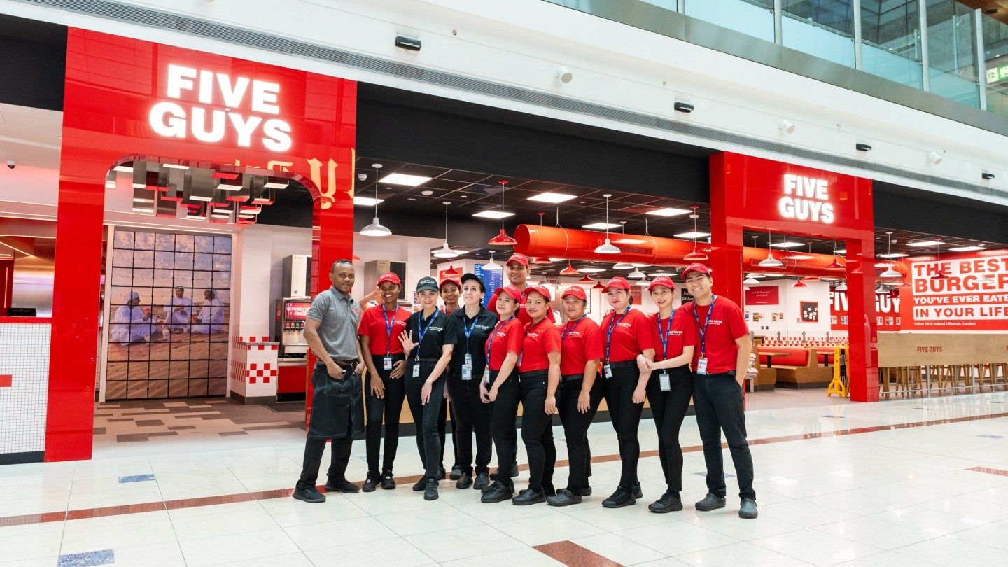 Five Guys at DXB