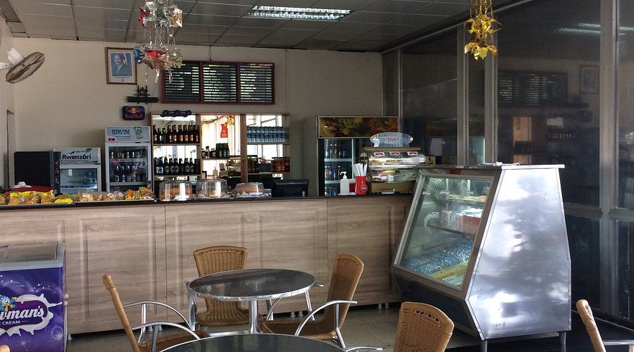 Coffee Shop restaurant at EBB Airport