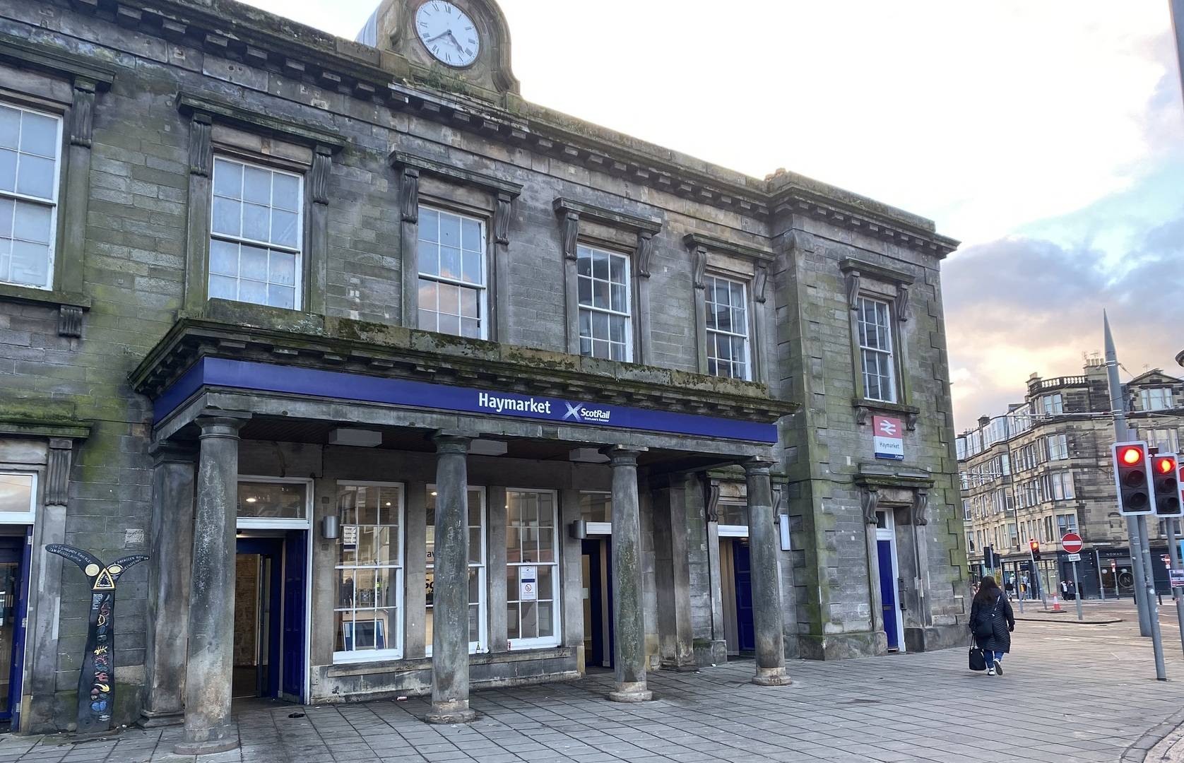 Haymarket Station from EDI