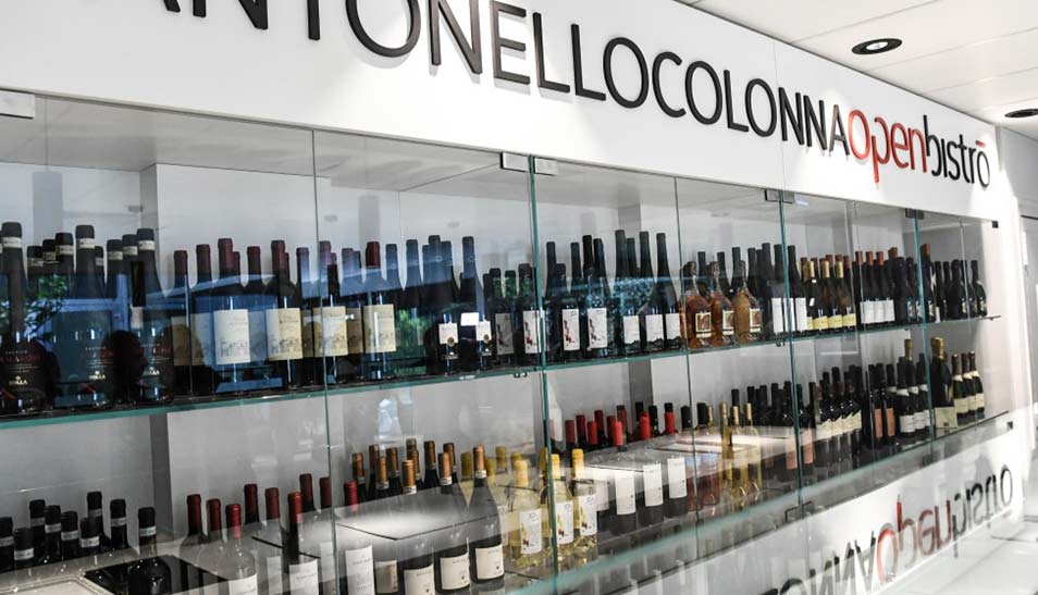 Antonello Colonna Open restaurant at FCO Airport