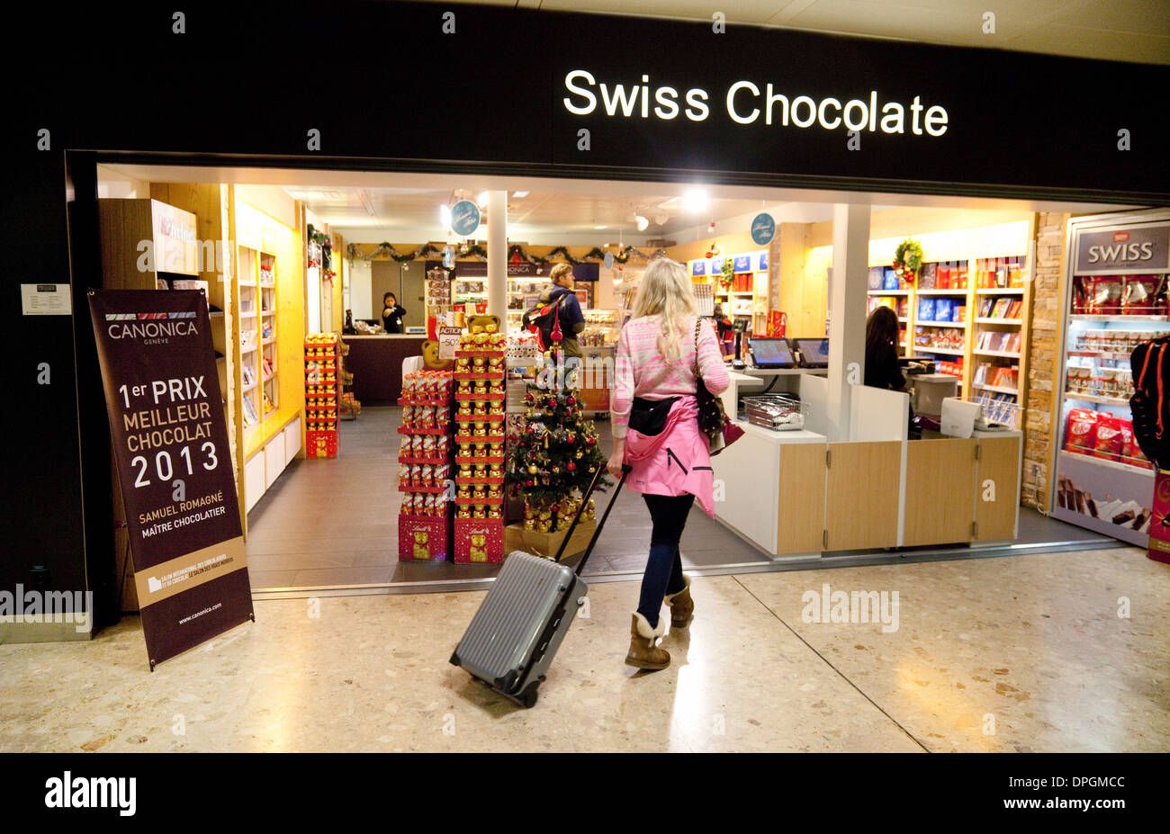 Swiss Chocolate Shopping at GVA