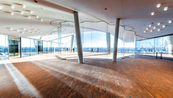 Elbphilharmonie Plaza at HAM