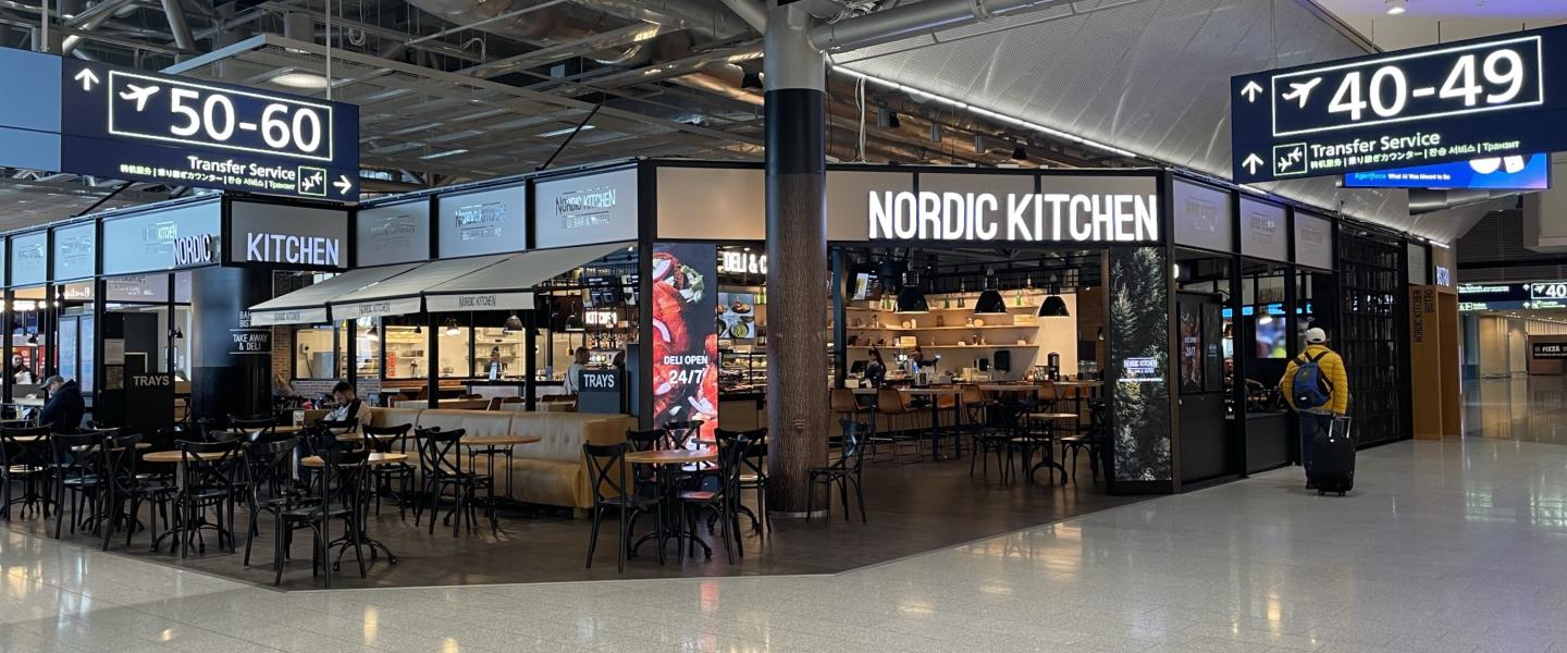 Nordic Kitchen by Finnair restaurant at HEL Airport