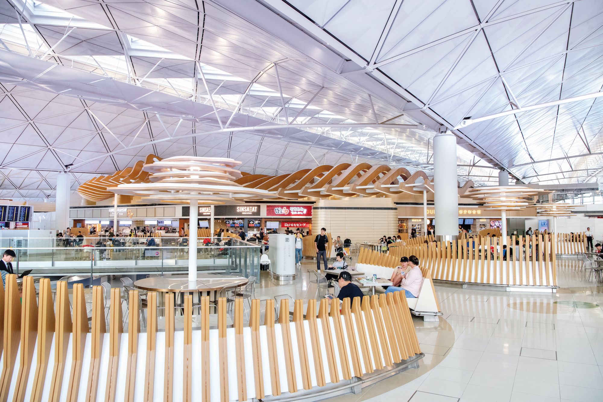 SkyPlaza Food Hall at HKG