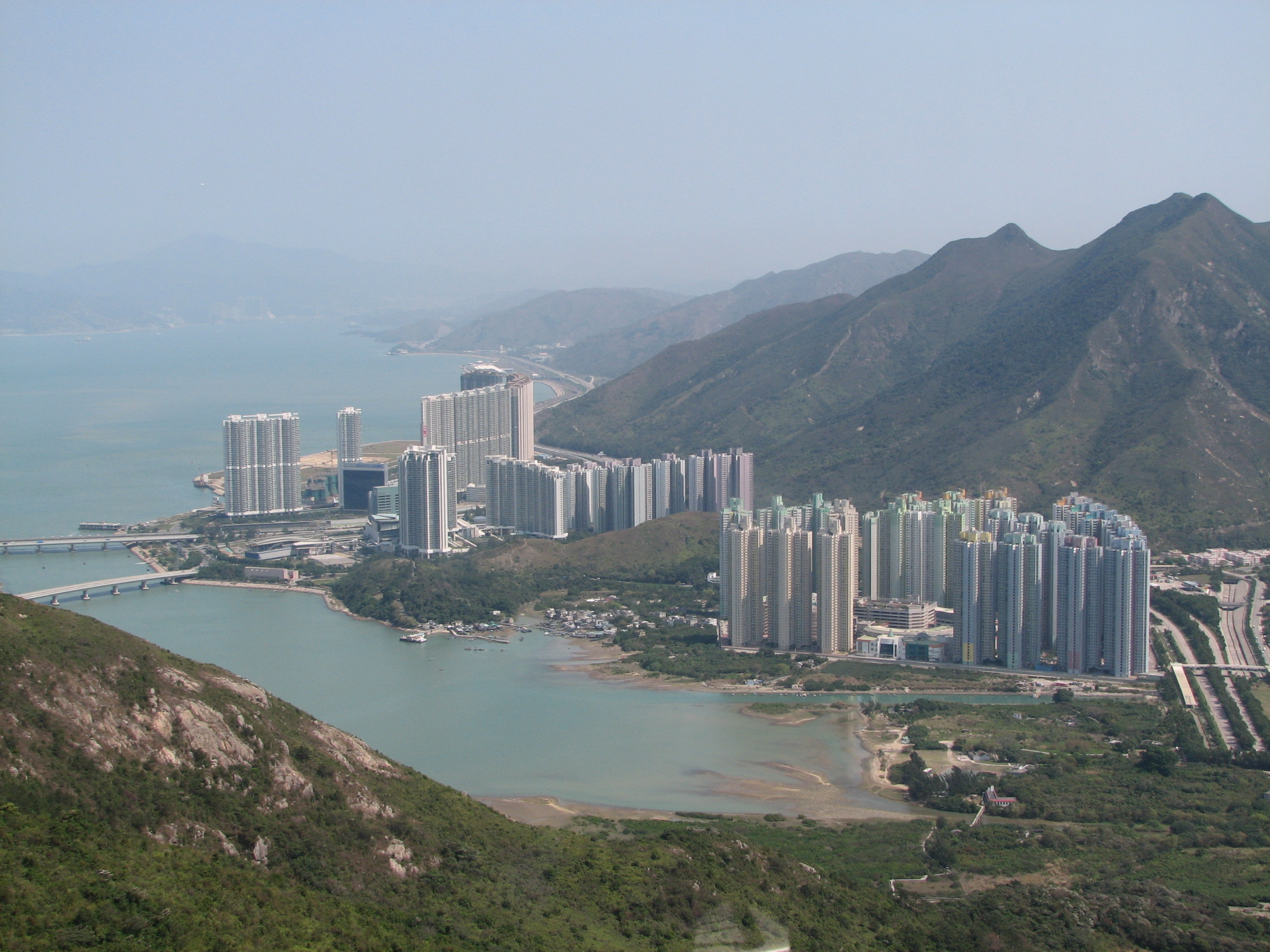 Tung Chung from HKG