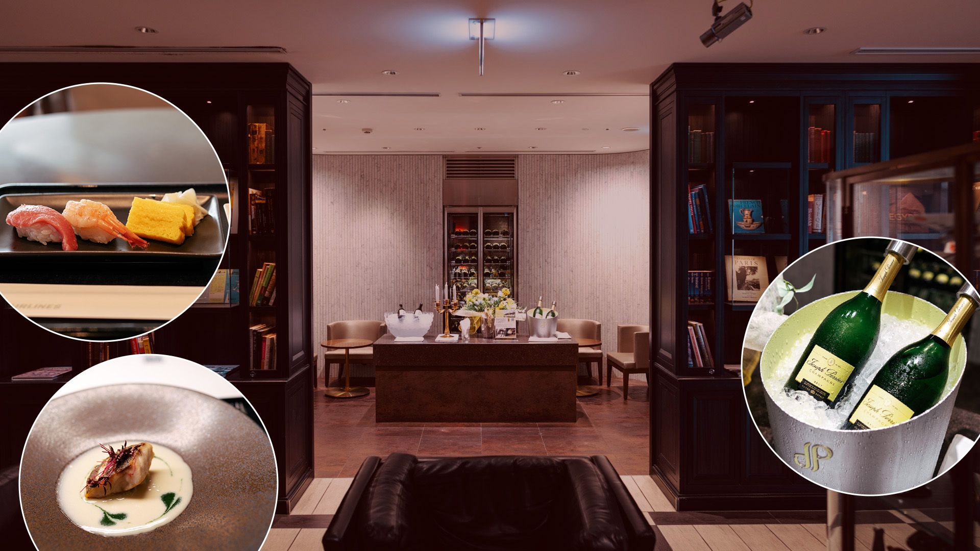 JAL First Class Lounge at HND