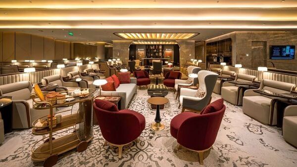 Air India Maharaja Lounge at HYD