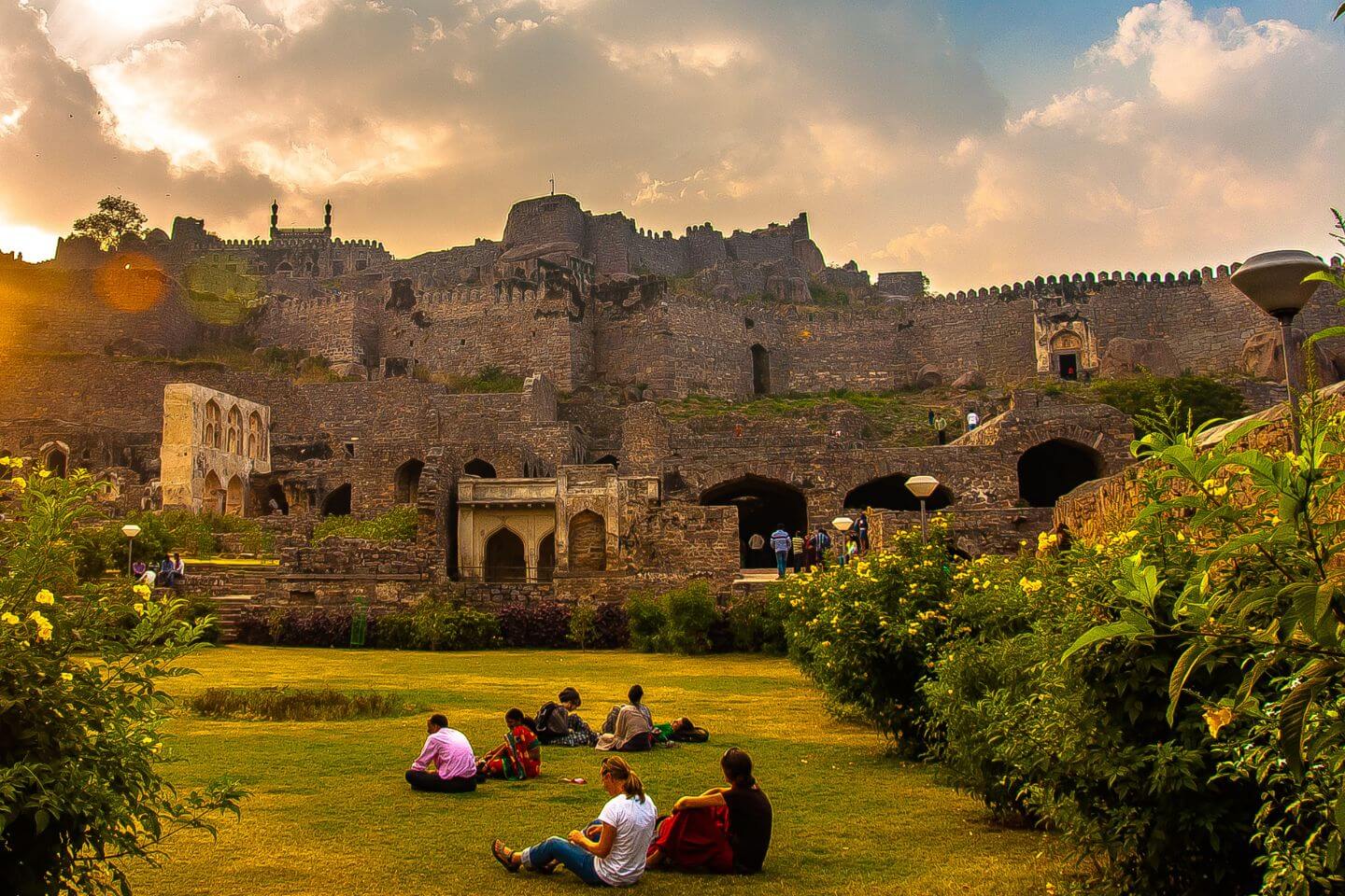 Golconda Fort at HYD